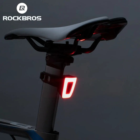 Bike Light Waterproof USB Rechargeable Helmet Tail light